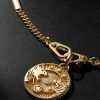 Strength Sister Hook 18-Karat Gold Diamond Pendant Necklace - CU Strength Sister Hook 18-Karat Gold Diamond Pendant Necklace - CU