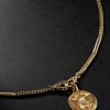 Strength Sister Hook 18-Karat Gold Diamond Pendant Necklace Strength Sister Hook 18-Karat Gold Diamond Pendant Necklace