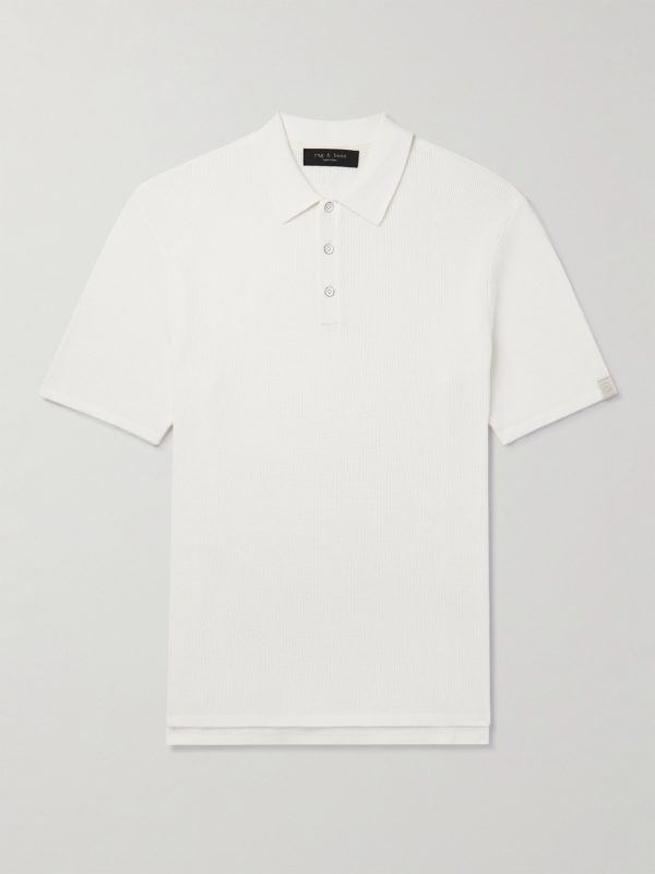Cotton-Blend Polo Shirt Cotton-Blend Polo Shirt