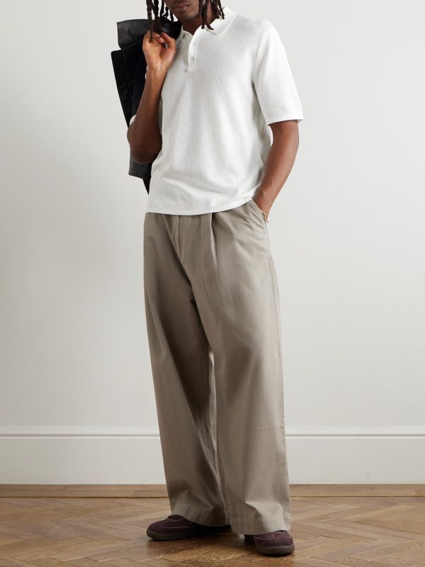 Cotton-Blend Polo Shirt - OU Cotton-Blend Polo Shirt - OU