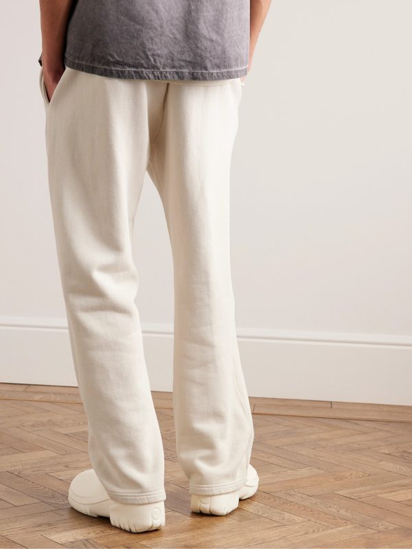 Heavyweight Structured-Fleece Cotton-Jersey Sweatpants - BK Heavyweight Structured-Fleece Cotton-Jersey Sweatpants - BK