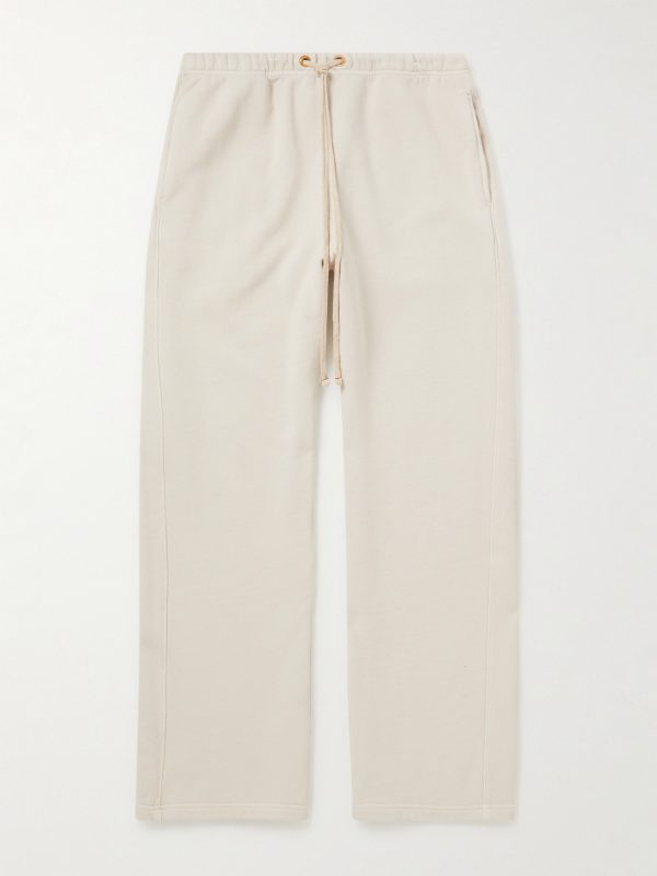 Heavyweight Structured-Fleece Cotton-Jersey Sweatpants Heavyweight Structured-Fleece Cotton-Jersey Sweatpants