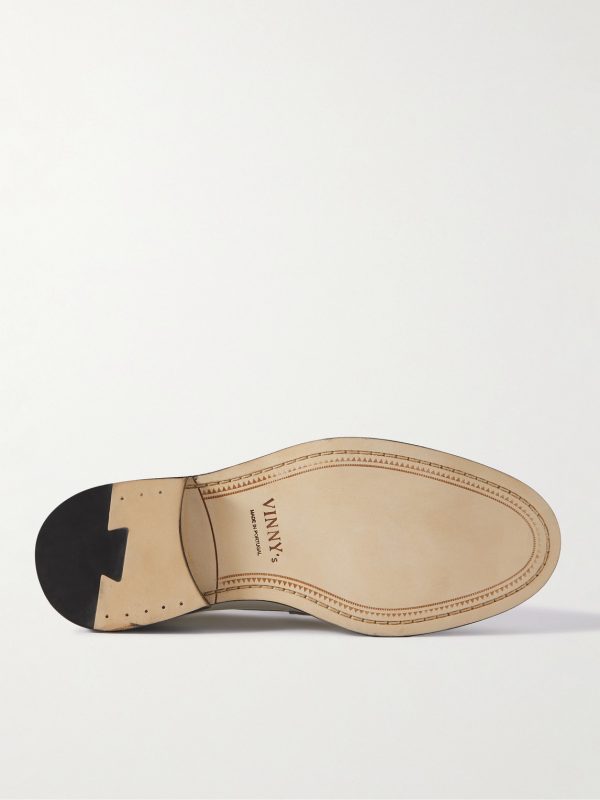 Townee Two-Tone Leather Penny Loafers - E1