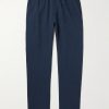 Straight-Leg Cotton and Linen-Blend Drawstring Trousers Straight-Leg Cotton and Linen-Blend Drawstring Trousers