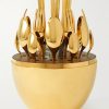 MOOD GOLD Gold-Plated Flatware Set with Case MOOD GOLD Gold-Plated Flatware Set with Case