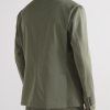 Stretch Cotton and Silk-Blend Suit Jacket - BK Stretch Cotton and Silk-Blend Suit Jacket - BK