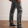 Analog 5001 Slim-Fit Metallic Painted Jeans - BK Analog 5001 Slim-Fit Metallic Painted Jeans - BK