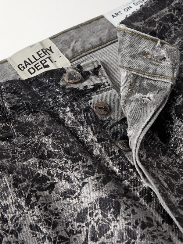 Analog 5001 Slim-Fit Metallic Painted Jeans - E1 Analog 5001 Slim-Fit Metallic Painted Jeans - E1