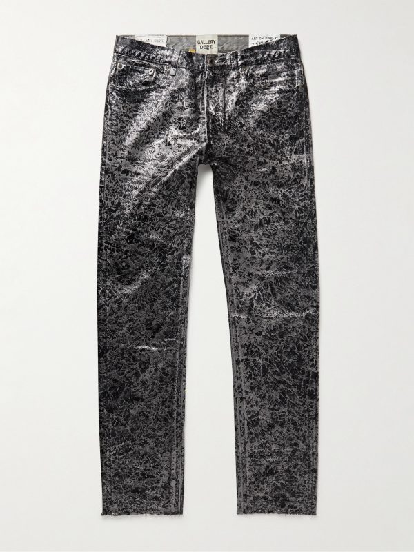 Analog 5001 Slim-Fit Metallic Painted Jeans Analog 5001 Slim-Fit Metallic Painted Jeans