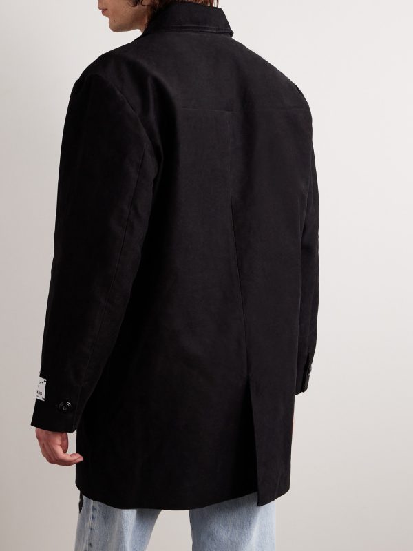 Razor Logo-Embroidered Cotton-Twill Jacket - BK Razor Logo-Embroidered Cotton-Twill Jacket - BK