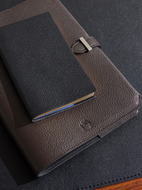 Panama Cross-Grain Leather Notebook - CU Panama Cross-Grain Leather Notebook - CU