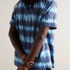 Ross Tie-Dyed Cotton-Poplin Shirt - BK Ross Tie-Dyed Cotton-Poplin Shirt - BK