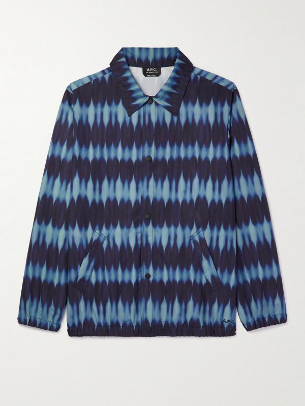 Vladimir Printed Shell Blouson Jacket