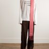Edden U 1996 Logo-Print Distressed Cotton and Hemp-Blend T-Shirt - OU Edden U 1996 Logo-Print Distressed Cotton and Hemp-Blend T-Shirt - OU