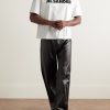 Logo-Printed Cotton-Jersey T-Shirt - OU