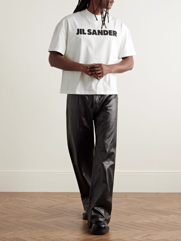 Logo-Printed Cotton-Jersey T-Shirt - OU