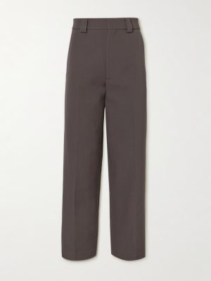 Eternal Straight-Leg Virgin Wool and Cotton-Blend Twill Trousers
