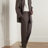 Eternal Straight-Leg Virgin Wool and Cotton-Blend Twill Trousers - OU Eternal Straight-Leg Virgin Wool and Cotton-Blend Twill Trousers - OU