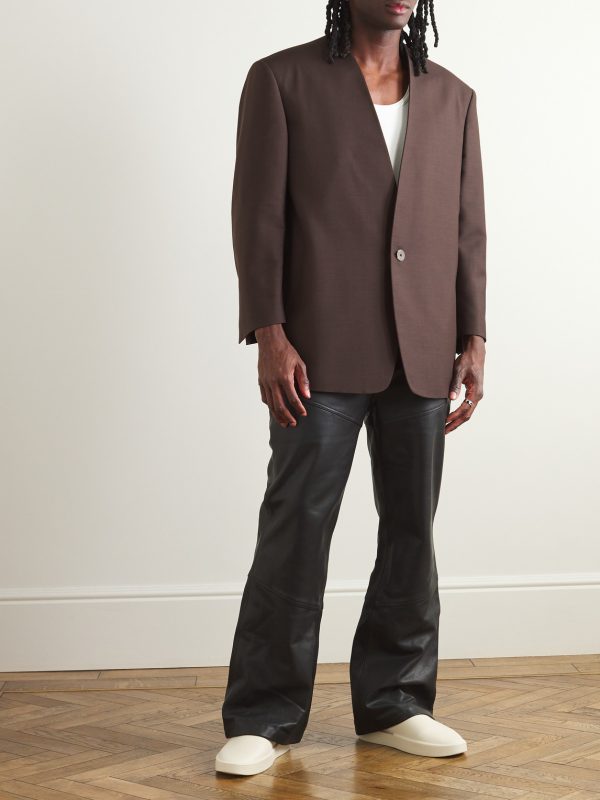Eternal Oversized Mohair and Wool-Blend Blazer - OU Eternal Oversized Mohair and Wool-Blend Blazer - OU