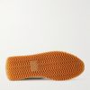Flow Runner Leather-Trimmed Suede and Nylon Sneakers - E2 Flow Runner Leather-Trimmed Suede and Nylon Sneakers - E2