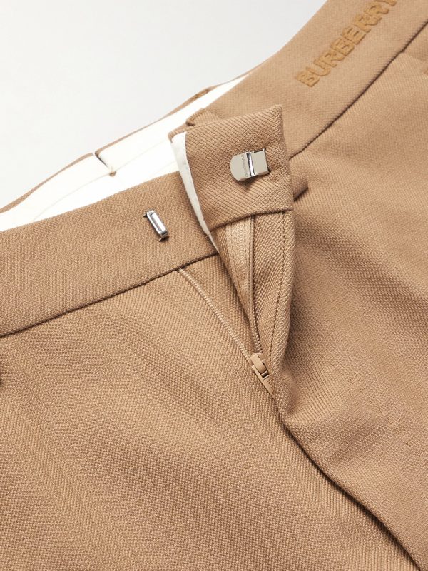 Clarence Slim-Fit Wool and Silk-Blend Twill Suit Trousers - E1