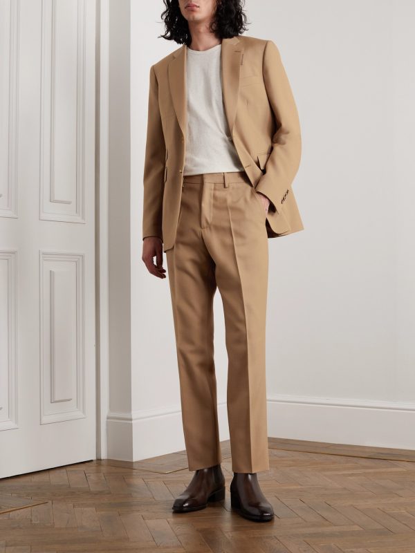 Clarence Slim-Fit Wool and Silk-Blend Twill Suit Trousers - OU