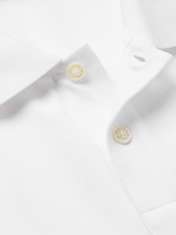 Logo-Embroidered Cotton-Piqué Polo Shirt - CU