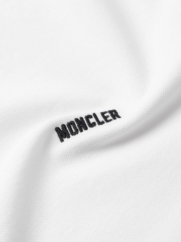 Logo-Embroidered Cotton-Piqué Polo Shirt - E1