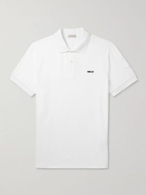 Logo-Embroidered Cotton-Piqué Polo Shirt Logo-Embroidered Cotton-Piqué Polo Shirt