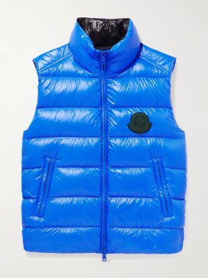 Parke Logo-Appliquéd Quilted Down Gilet Parke Logo-Appliquéd Quilted Down Gilet