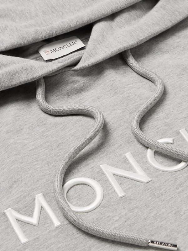 Logo-Embroidered Cotton-Jersey Hoodie - CU Logo-Embroidered Cotton-Jersey Hoodie - CU