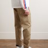 Tapered Cotton-Blend Gabardine Trousers - BK Tapered Cotton-Blend Gabardine Trousers - BK