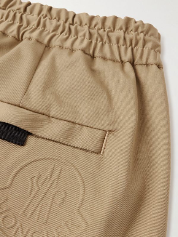 Tapered Cotton-Blend Gabardine Trousers - CU Tapered Cotton-Blend Gabardine Trousers - CU