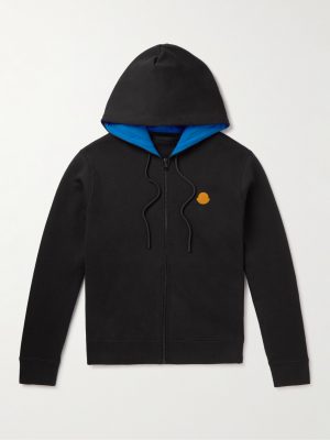 Logo-Appliquéd Cotton-Jersey Zip-Up Hoodie Logo-Appliquéd Cotton-Jersey Zip-Up Hoodie