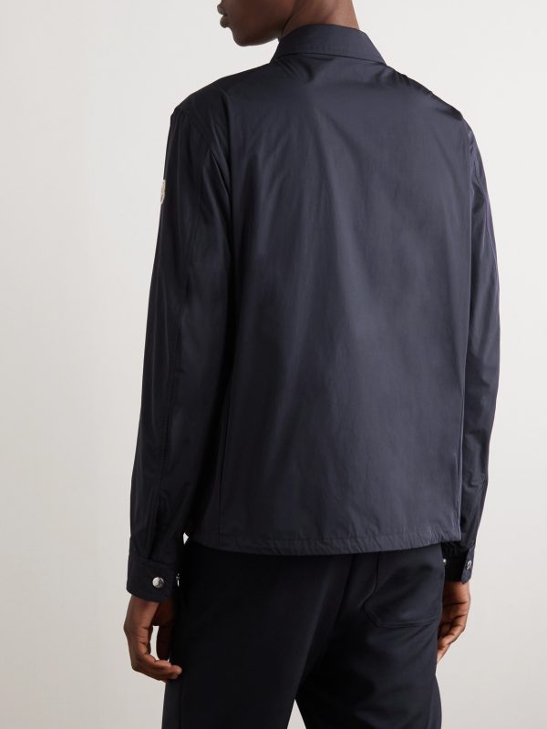 Epte Logo-Appliquéd Shell Jacket - BK Epte Logo-Appliquéd Shell Jacket - BK