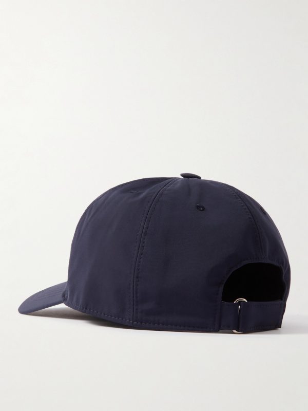 Logo-Appliquéd Cotton-Canvas Baseball Cap - BK Logo-Appliquéd Cotton-Canvas Baseball Cap - BK
