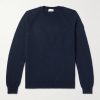 Logo-Jacquard Cotton Sweater
