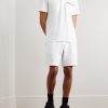 Logo-Appliquéd Cotton-Terry Polo Shirt - OU