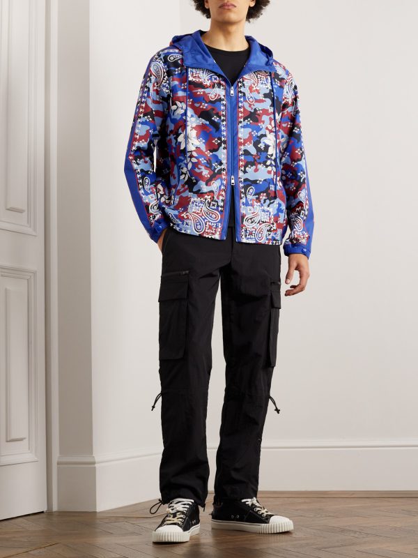 Hotay Printed Ripstop Hooded Jacket - OU