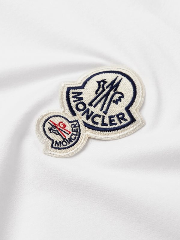 Logo-Appliquéd Cotton-Jersey T-Shirt - CU