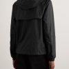 Junichi Logo-Appliquéd Shell Hooded Jacket - BK Junichi Logo-Appliquéd Shell Hooded Jacket - BK