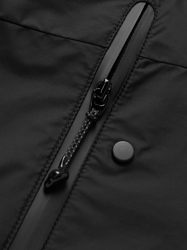 Junichi Logo-Appliquéd Shell Hooded Jacket - E1 Junichi Logo-Appliquéd Shell Hooded Jacket - E1