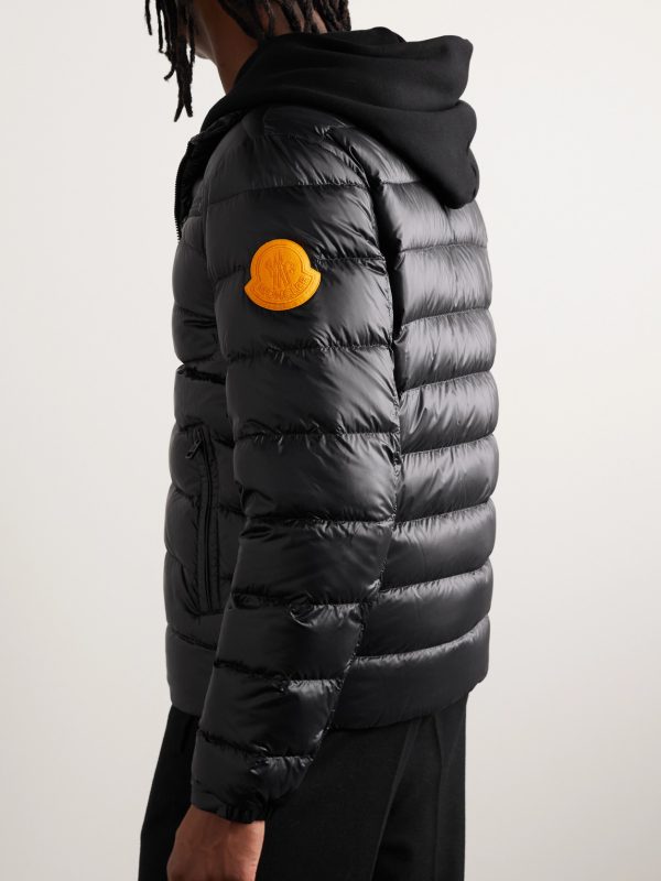 Amalteas Logo-Appliquéd Quilted Shell Down Jacket - BK Amalteas Logo-Appliquéd Quilted Shell Down Jacket - BK