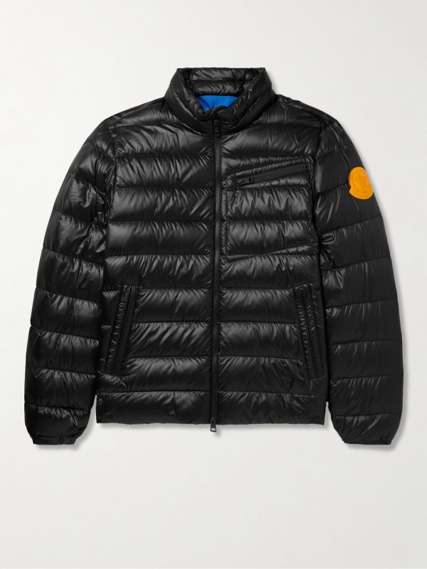 Amalteas Logo-Appliquéd Quilted Shell Down Jacket Amalteas Logo-Appliquéd Quilted Shell Down Jacket
