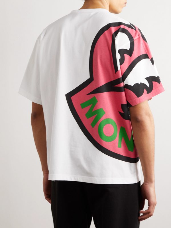 Logo-Print Cotton-Jersey T-Shirt - BK Logo-Print Cotton-Jersey T-Shirt - BK