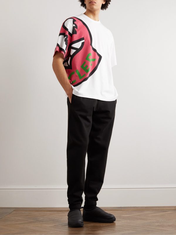 Logo-Print Cotton-Jersey T-Shirt - OU Logo-Print Cotton-Jersey T-Shirt - OU