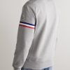Logo-Print Striped Cotton-Jersey Sweatshirt - BK Logo-Print Striped Cotton-Jersey Sweatshirt - BK