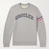 Logo-Print Striped Cotton-Jersey Sweatshirt Logo-Print Striped Cotton-Jersey Sweatshirt