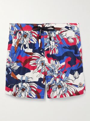 Slim-Fit Mid-Length Floral-Print Swim Shorts Slim-Fit Mid-Length Floral-Print Swim Shorts