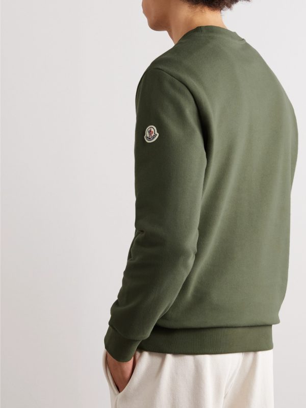 Logo-Appliquéd Printed Cotton-Jersey Sweatshirt - BK Logo-Appliquéd Printed Cotton-Jersey Sweatshirt - BK